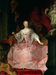 Impératrice Maria-Theresa (1717-80) 1744